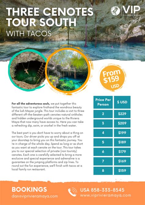 Cancun Three Cenotes Tour Overview
