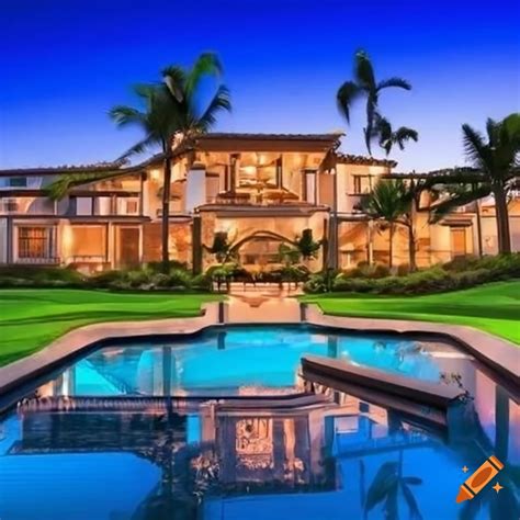 Candice Pool's luxurious mansion