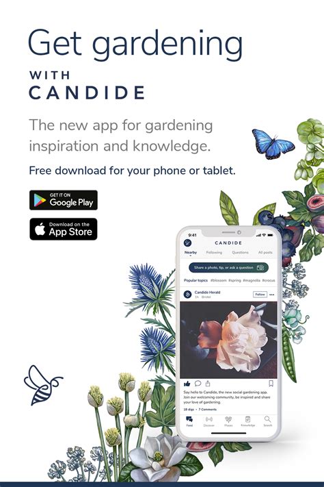 Candide App for small gardens