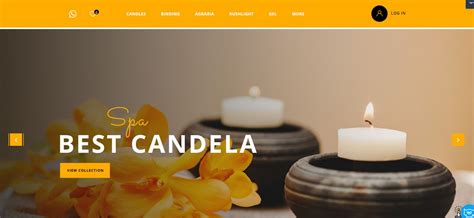 Candle Website Template