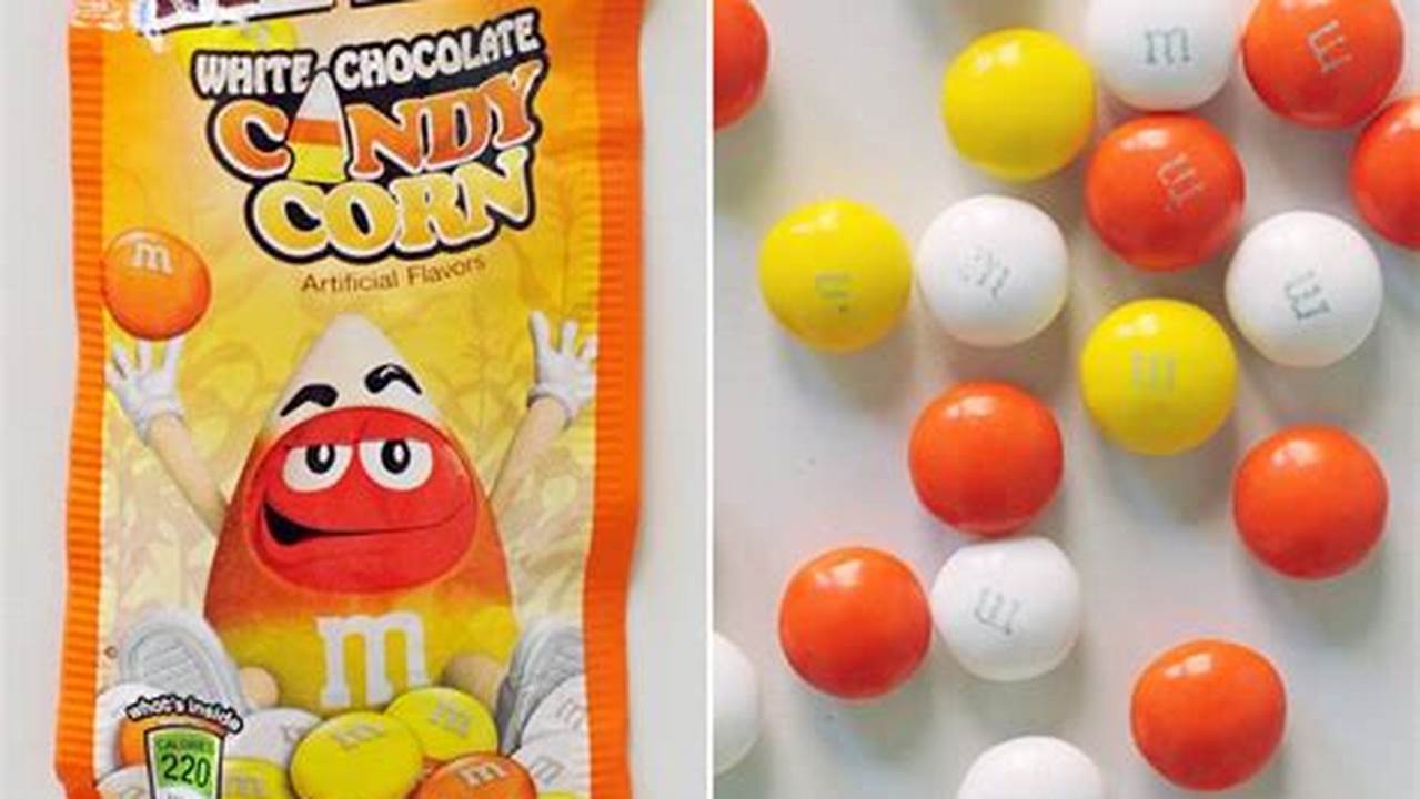 Candy Corn M&Ms 2025