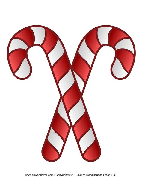 Candy Cane Printable Free