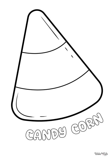 Candy Corn Coloring Pages Printable