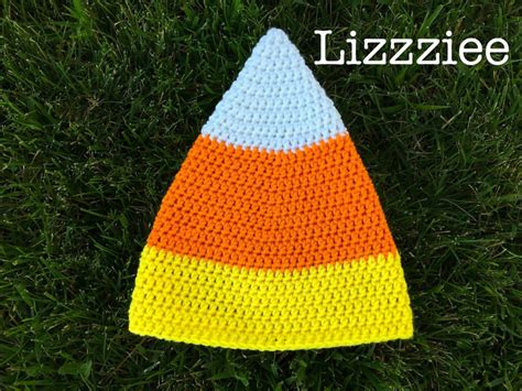 Candy Corn Hat Crochet Pattern