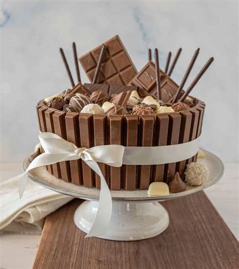 Indulge in Sweet Perfection: Candy Adorned Chocolate Cakes