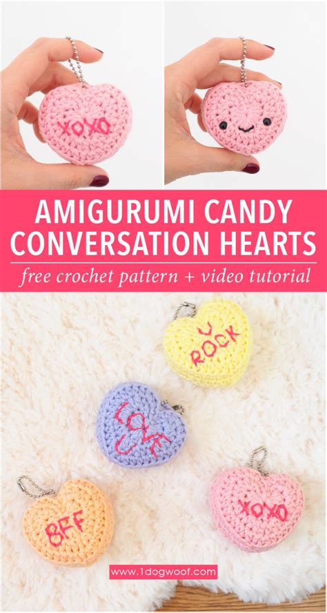 Candy Heart Crochet Pattern