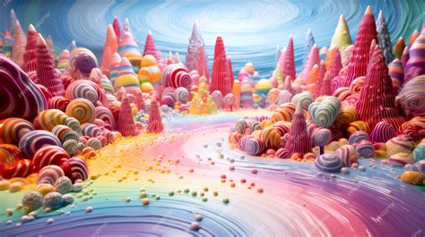 Candy Mountains Colors