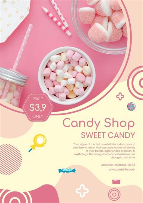 Candy Poster Ideas