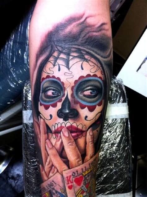Candy Skull Tattoos