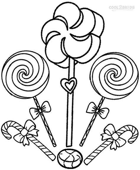 Candyland Printable Coloring Pages