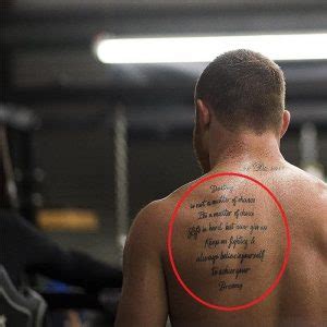Canelo Back Tattoos