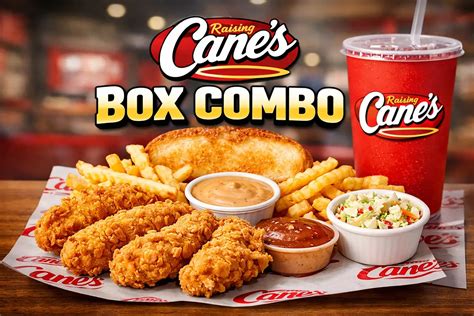 Satisfy Your Hunger and Wallet with Canes Box Combo: Unbeatable Price for the Ultimate Meal Experience!