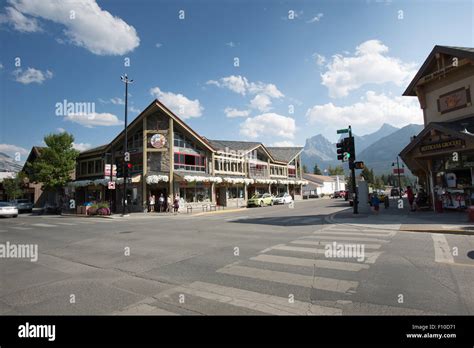 Canmore town center