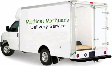 Cannabis Delivery Van
