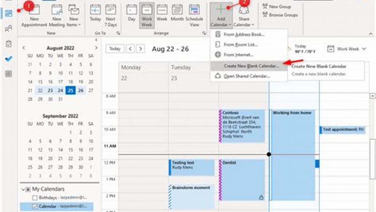Cannot View Shared Calendar In Outlook