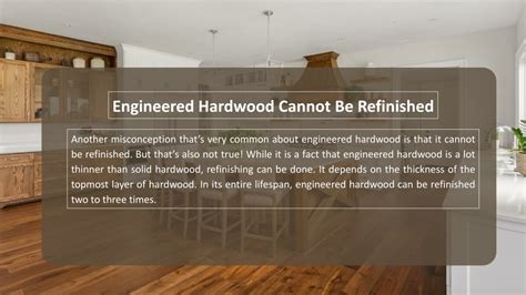 Cannot Be Refinished