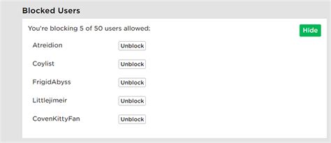 Cannot block/unblock users without unlocking with pin first - Website 