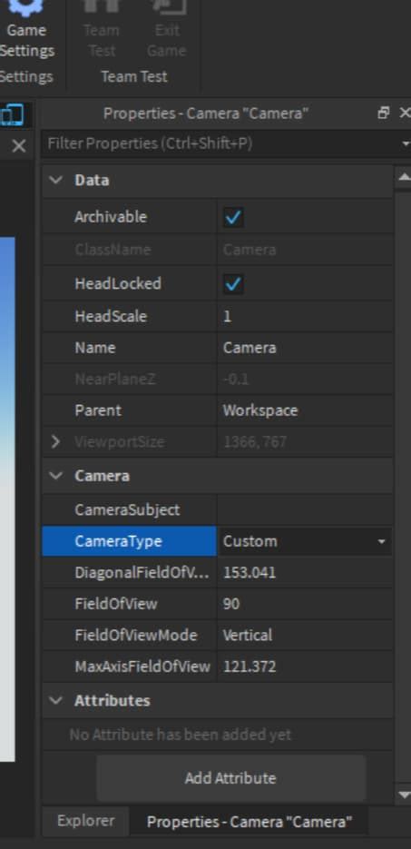 Cannot move the camera when holding right click in studio - Game 
