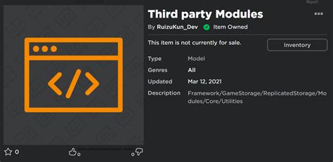 Cannot use require() on ModuleScript asset that is a Model 