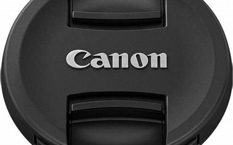 Canon Camera Lens Cap Sunlight
