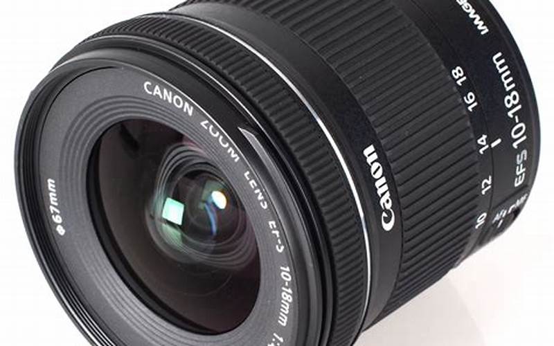 Canon Ef-S 10-18Mm F/4.5-5.6 Is Stm