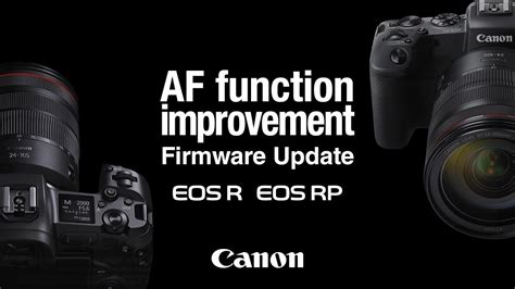 Canon Eos R Firmware Update