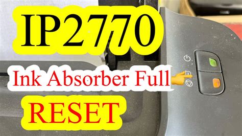 Canon IP2770 ink absorber full