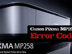Canon MP258 Error