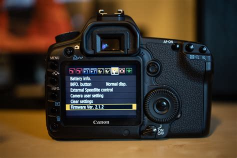 Canon T3 Firmware Update