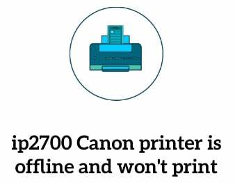 Cara Mengatasi Printer Offline Canon ip2770