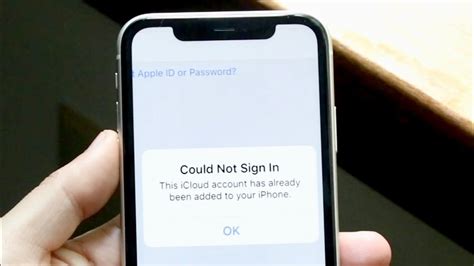 Can't Sign into iCloud