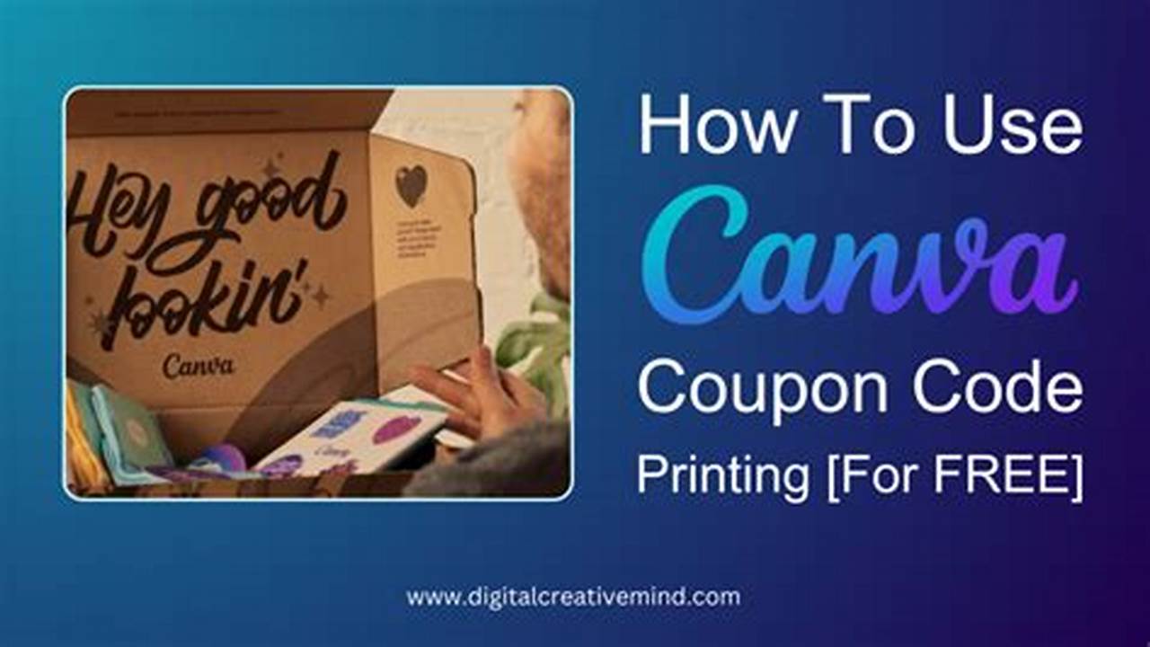 Canva Coupon Code December 2024