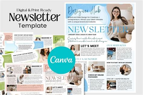Canva Email Newsletter Templates