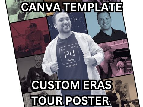 Canva Eras Tour Poster Template