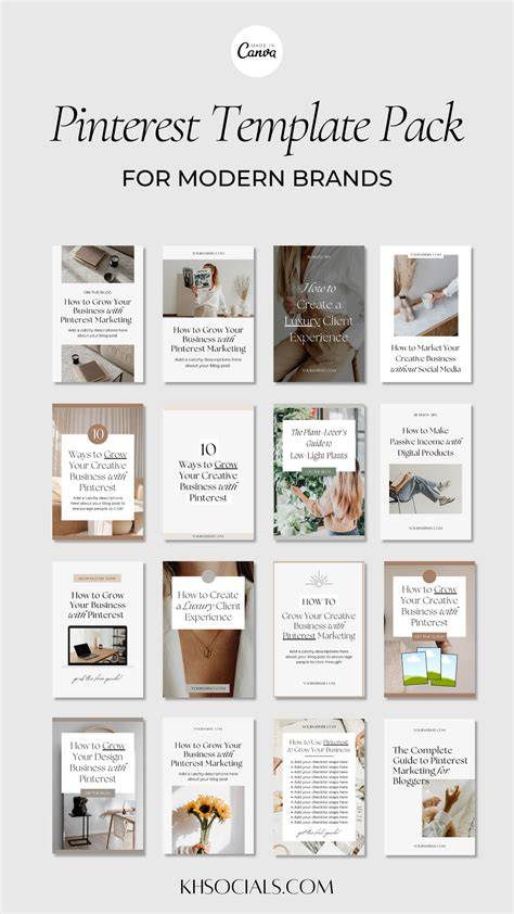 Canva Pinterest Templates