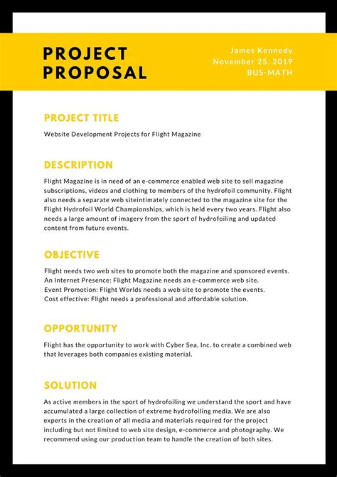 Canva Proposal Templates