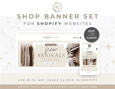 Canva Website Template To Shopify