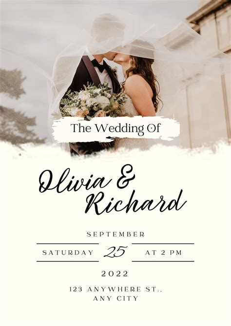 Canva Wedding Invitation Templates