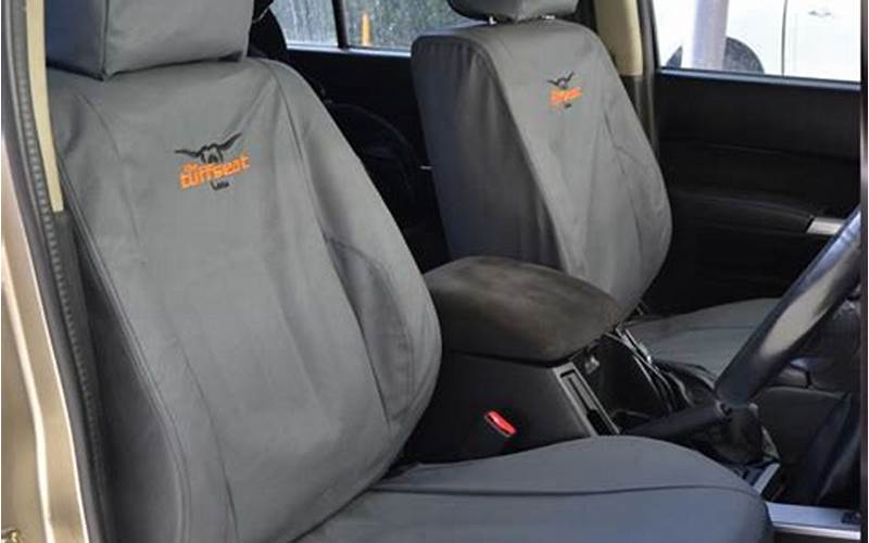 Canvas Seat Covers For Ford Ranger