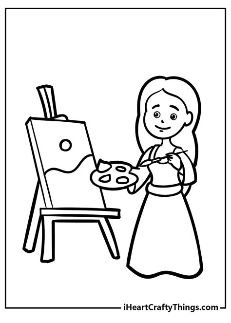 Canvas Coloring Pages