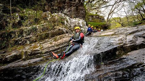 Canyoning extremo en Snowdonia