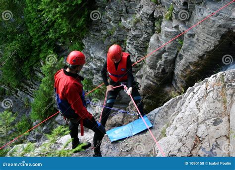Canyoning Steps