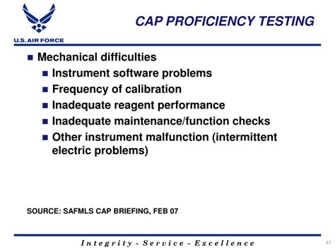 Cap Proficiency Testing Catalog