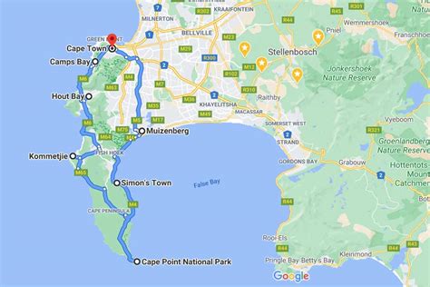 Cape Peninsula route
