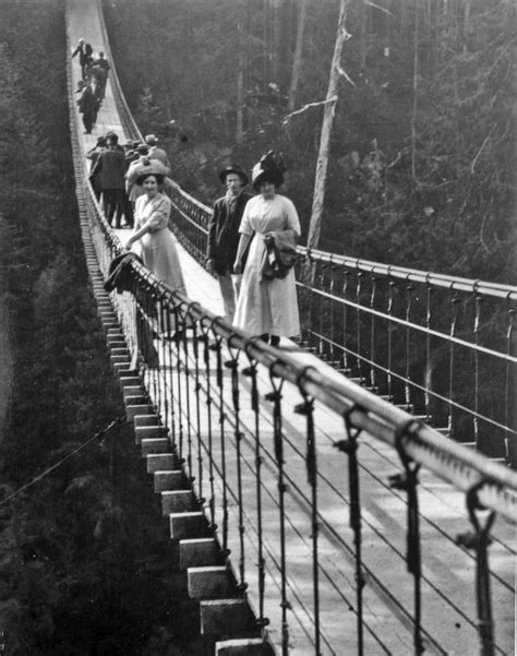 Capilano Suspension Bridge History