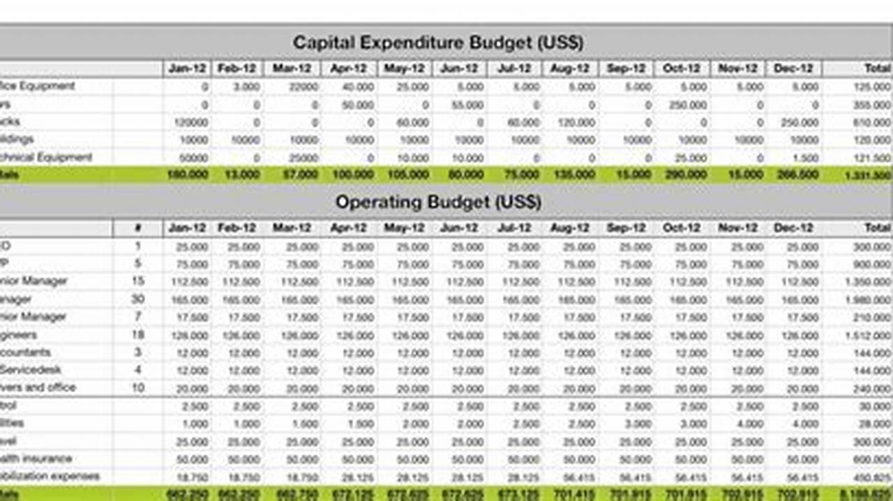 Capital Budgeting Excel Template: A Detailed Guide