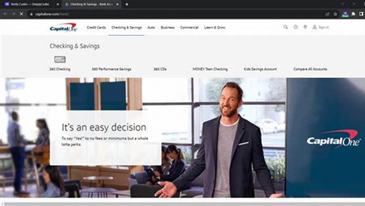 Capital One 360 Promo Code 2024