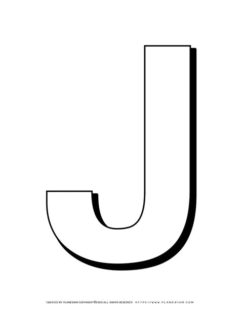 Capital And Lowercase Letter J Coloring Pages