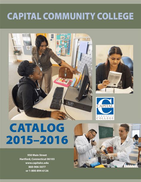 Capital Community College Catalog Spring 2019