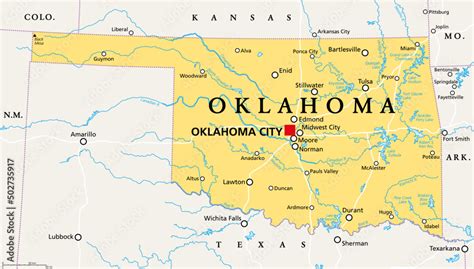 Oklahoma Map